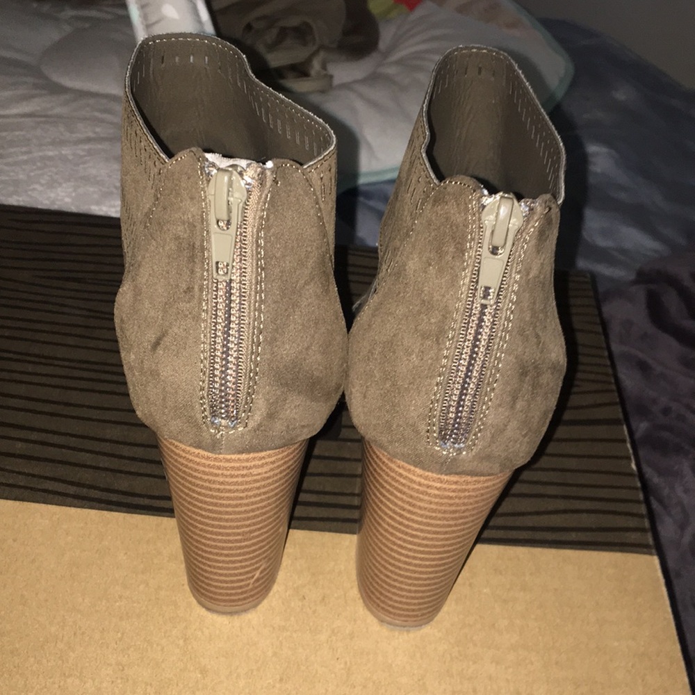 Charlotte Russe Cut-out Ankle Booties - Picture 7 of 7